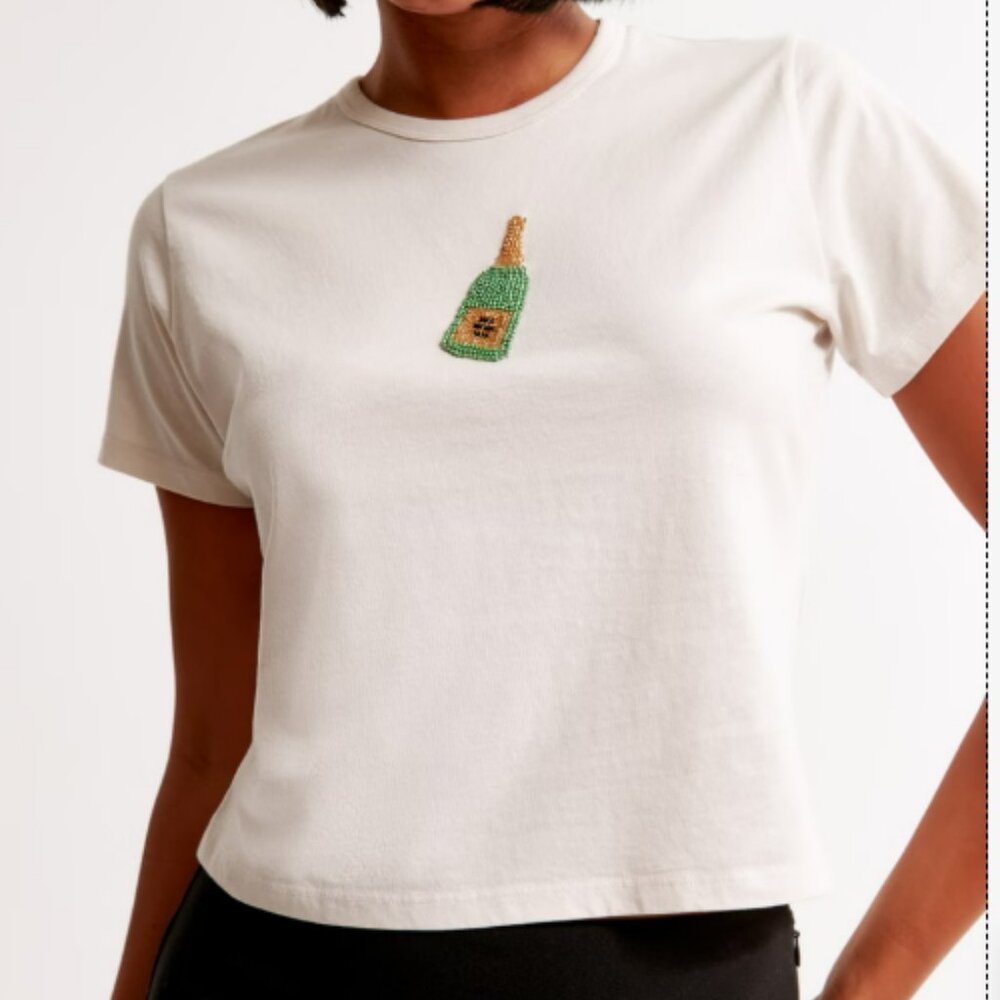 Dinner Abercrombie Skimming Tee - Size L